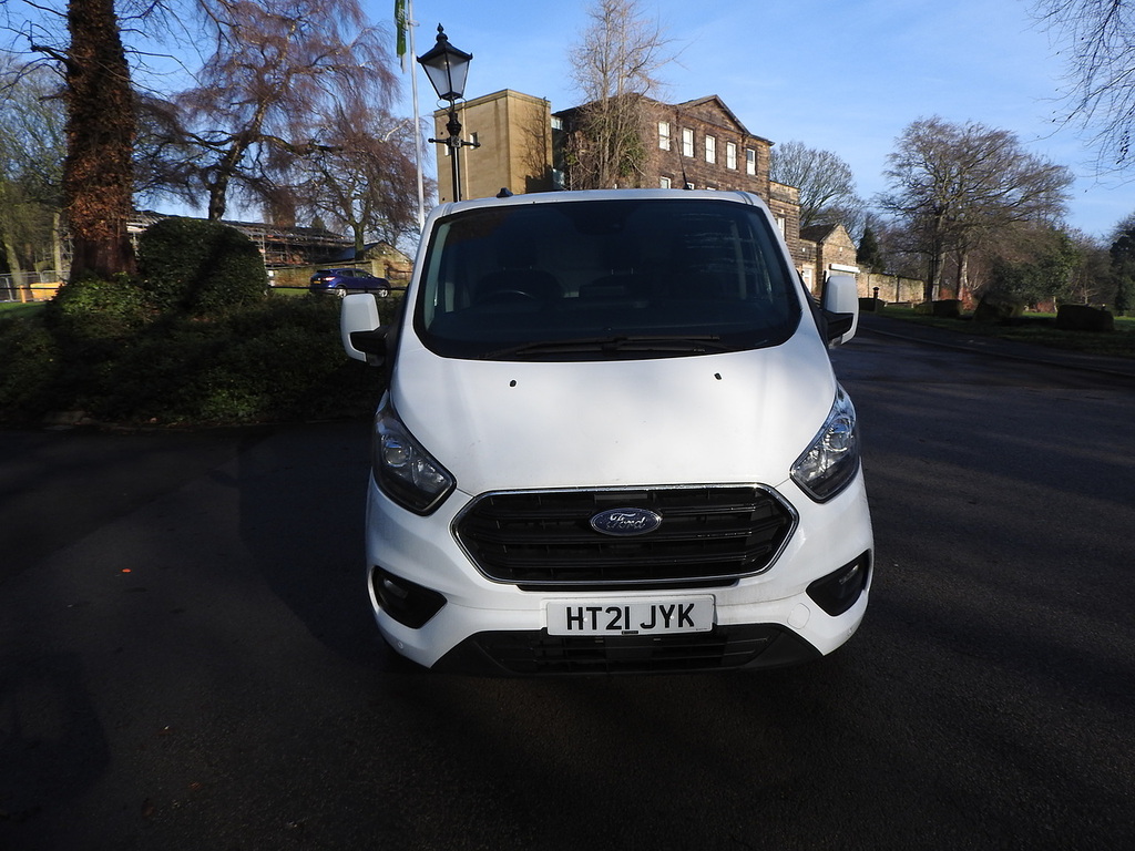 Ford Transit Custom 300 2.0 300 Ecoblue Limited Panel Van M HT21JYK White #2