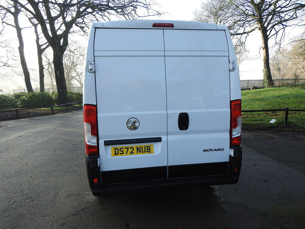 Vauxhall Movano Cdti 3500 2.2 Cdti 3500 Biturbo Dynamic Panel Van DS72NUB White #5