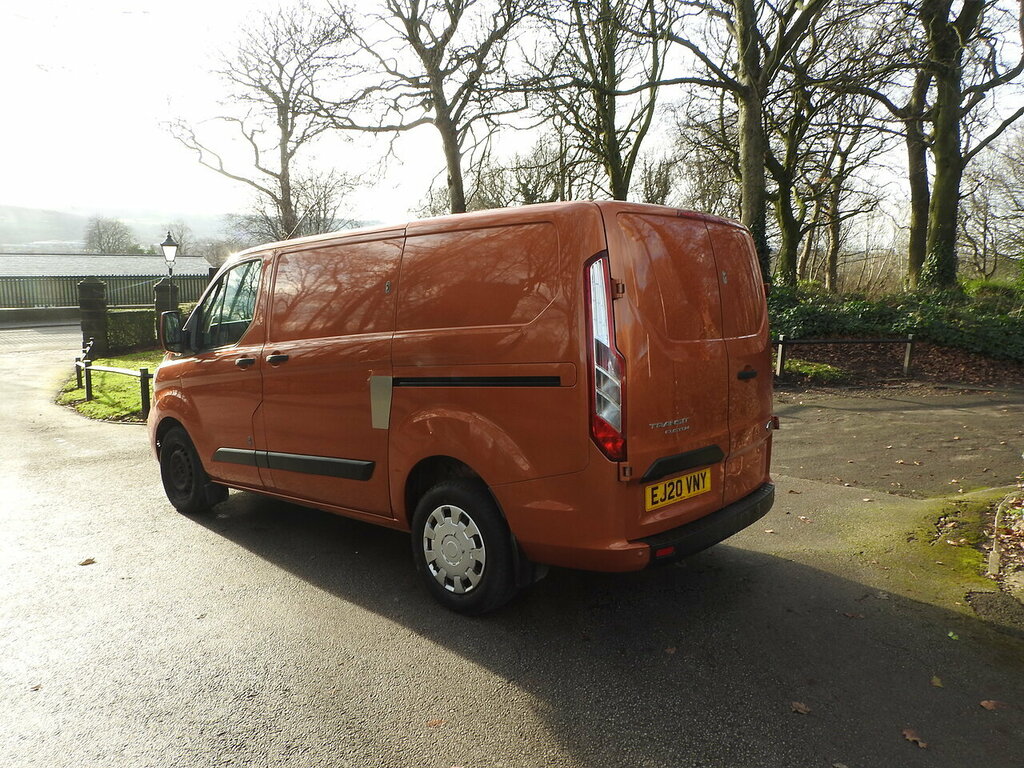 Ford Transit Custom 280 2.0 280 Ecoblue Trend Panel Van Aut EJ20VNY Orange #4