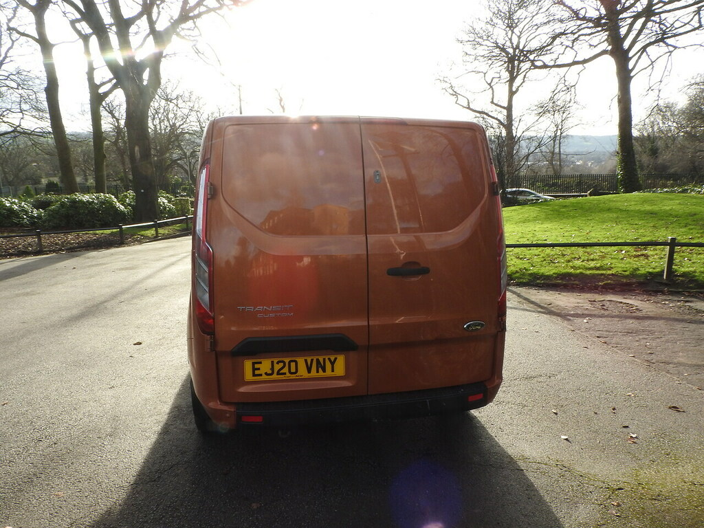 Ford Transit Custom 280 2.0 280 Ecoblue Trend Panel Van Aut EJ20VNY Orange #5