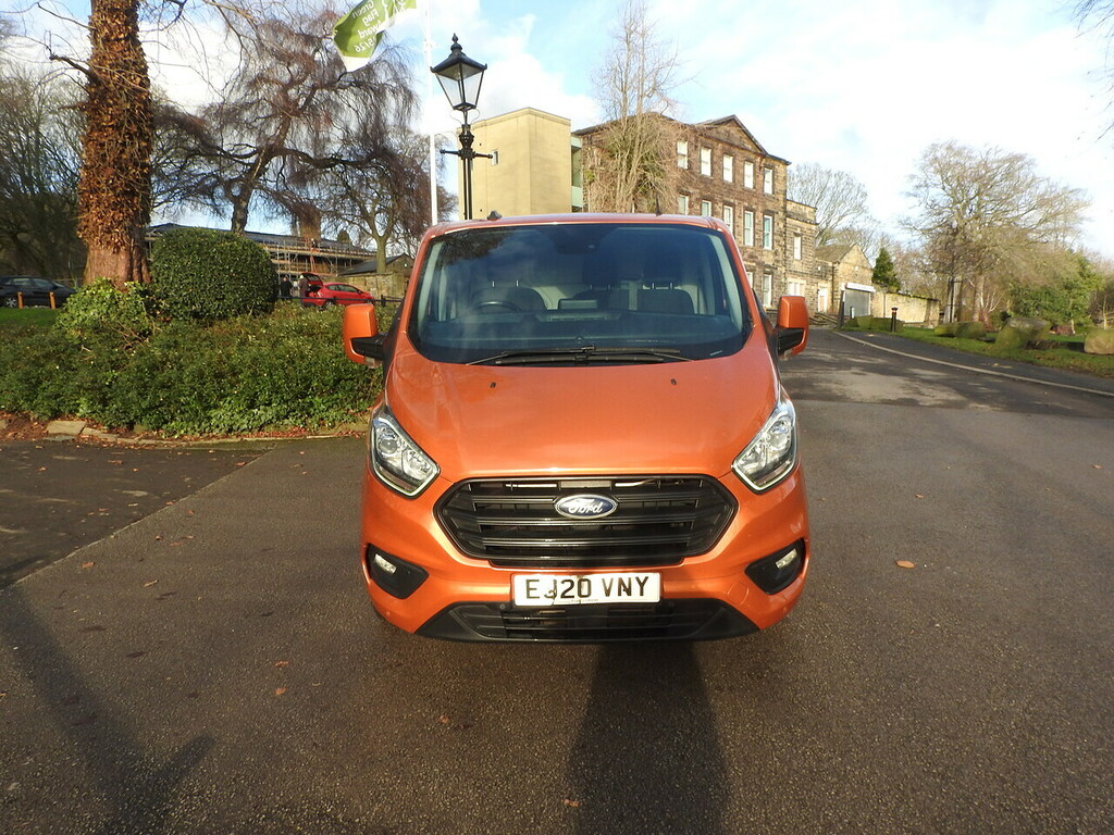 Ford Transit Custom 280 2.0 280 Ecoblue Trend Panel Van Aut EJ20VNY Orange #2