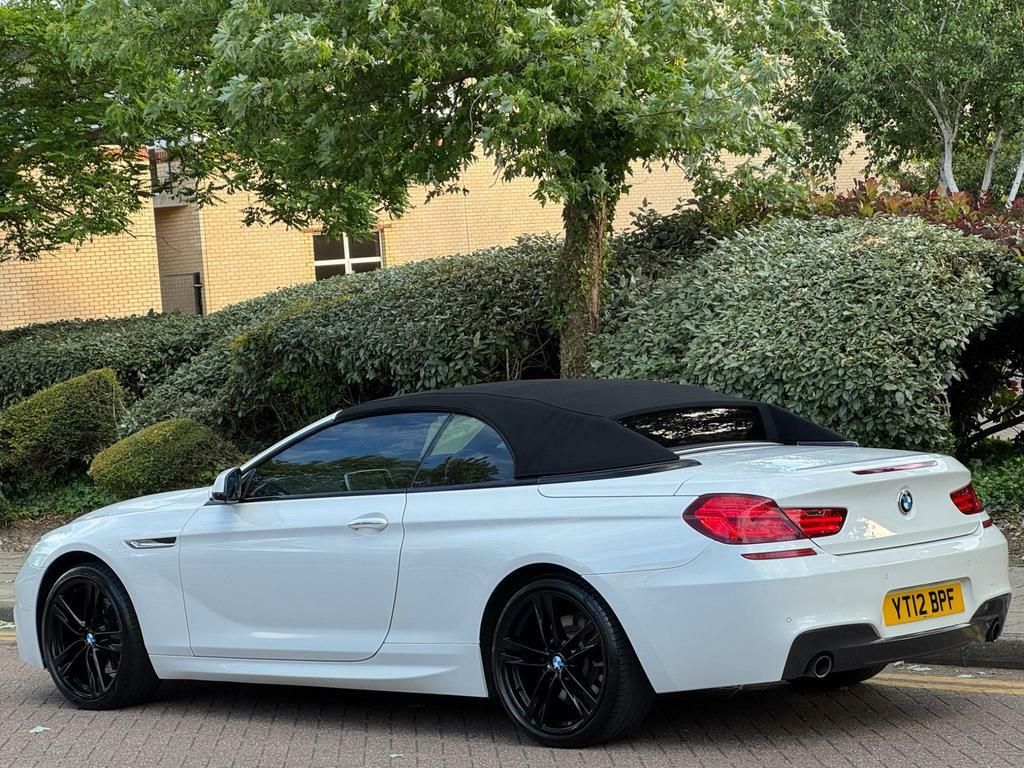 BMW 6 Series 3.0 640D M Sport Steptronic Euro 5 S S White #5