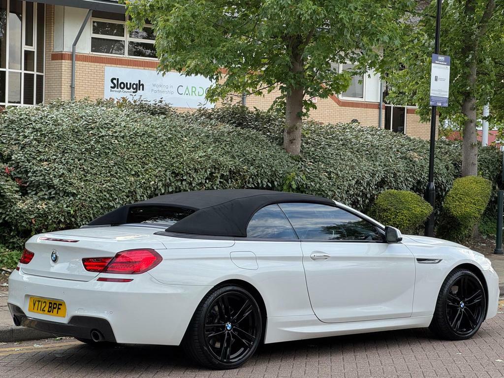 BMW 6 Series 3.0 640D M Sport Steptronic Euro 5 S S White #3