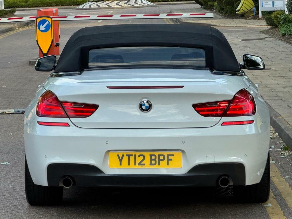 BMW 6 Series 3.0 640D M Sport Steptronic Euro 5 S S White #4
