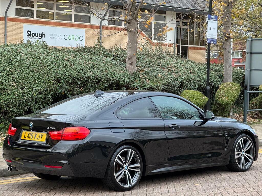 BMW 4 Series 2.0 428I M Sport Euro 6 S S LX15KJY Black #3