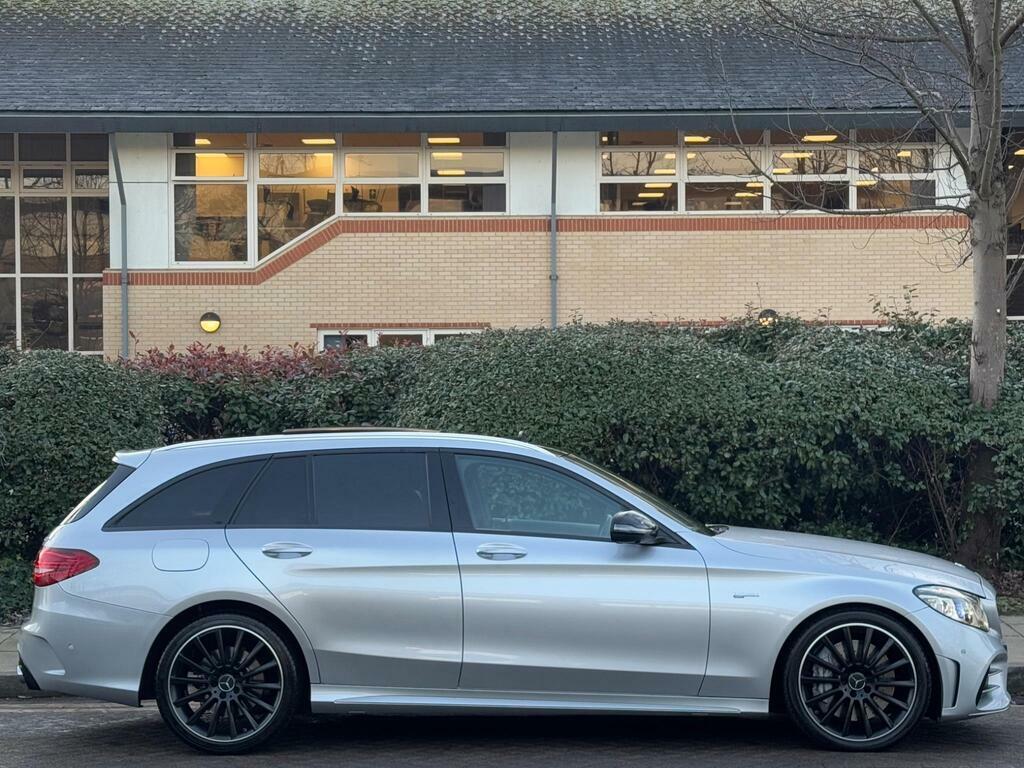 Mercedes-Benz C Class 3.0 C43 V6 Amg Premium Plus G-tronic 4Matic Eur NX68OKJ Silver #2