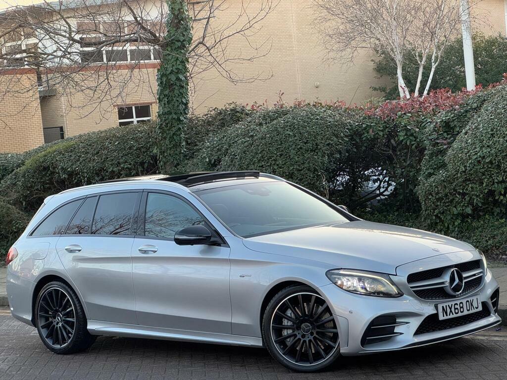 Mercedes-Benz C Class 3.0 C43 V6 Amg Premium Plus G-tronic 4Matic Eur Silver