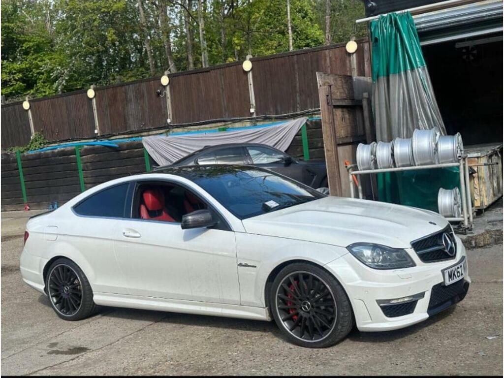 Mercedes-Benz C Class 6.3 C63 V8 Amg Edition 125 Spds Mct Euro 5 White