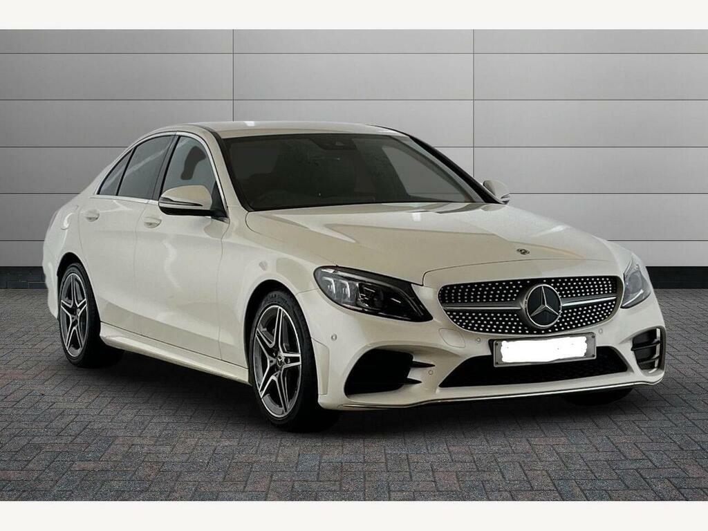 Mercedes-Benz C Class 2.0 C220d Amg Line Premium G-tronic Euro 6 S S White