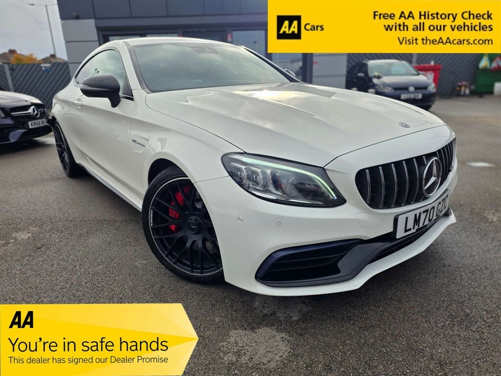 Mercedes-Benz C Class 4.0 Amg C 63 S White