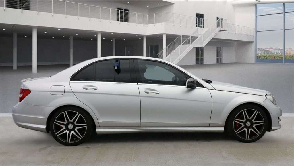 Mercedes-Benz C Class 2.1 Amg Sport Cdi Blueefficiency Silver