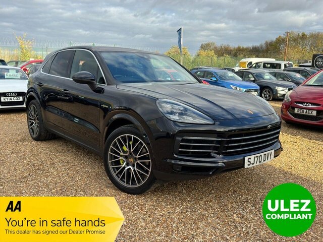 Porsche Cayenne 3.0 V6 E-hybrid 17.9Kwh Suv Plug-in Hyb Black