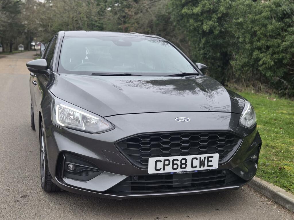 Ford Focus 1.0T Ecoboost St-line Euro 6 Ss CP68CWE Grey #4
