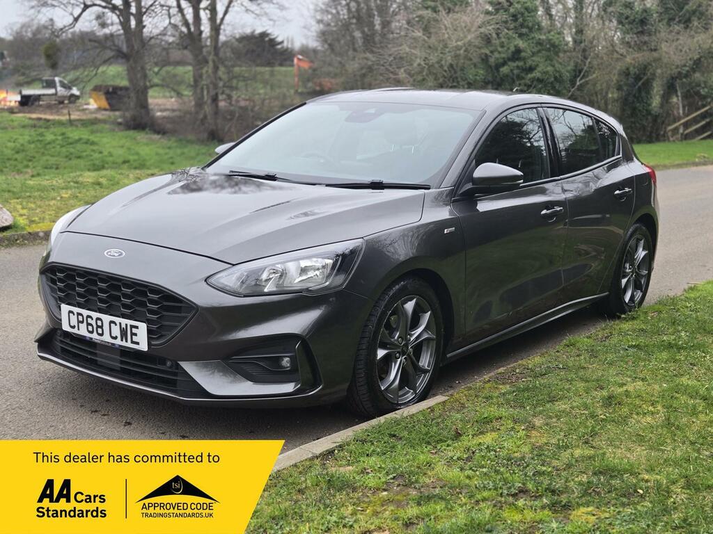 Ford Focus 1.0T Ecoboost St-line Euro 6 Ss CP68CWE Grey #2
