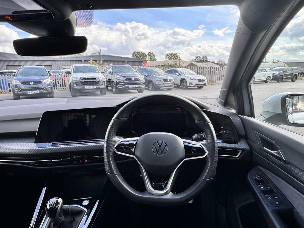 Volkswagen Golf 1.5 Tsi R-line Euro 6 Ss PG73APY Silver #4