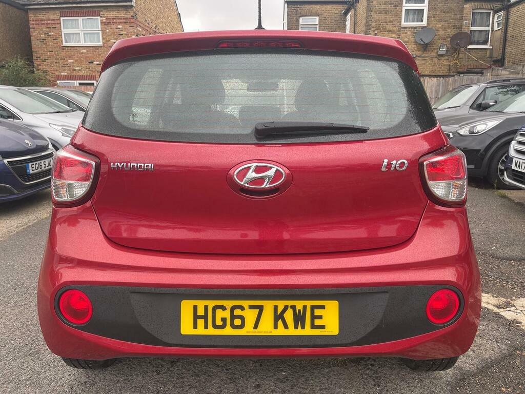 Hyundai I10 1.2 Se Euro 6 HG67KWE Red #3