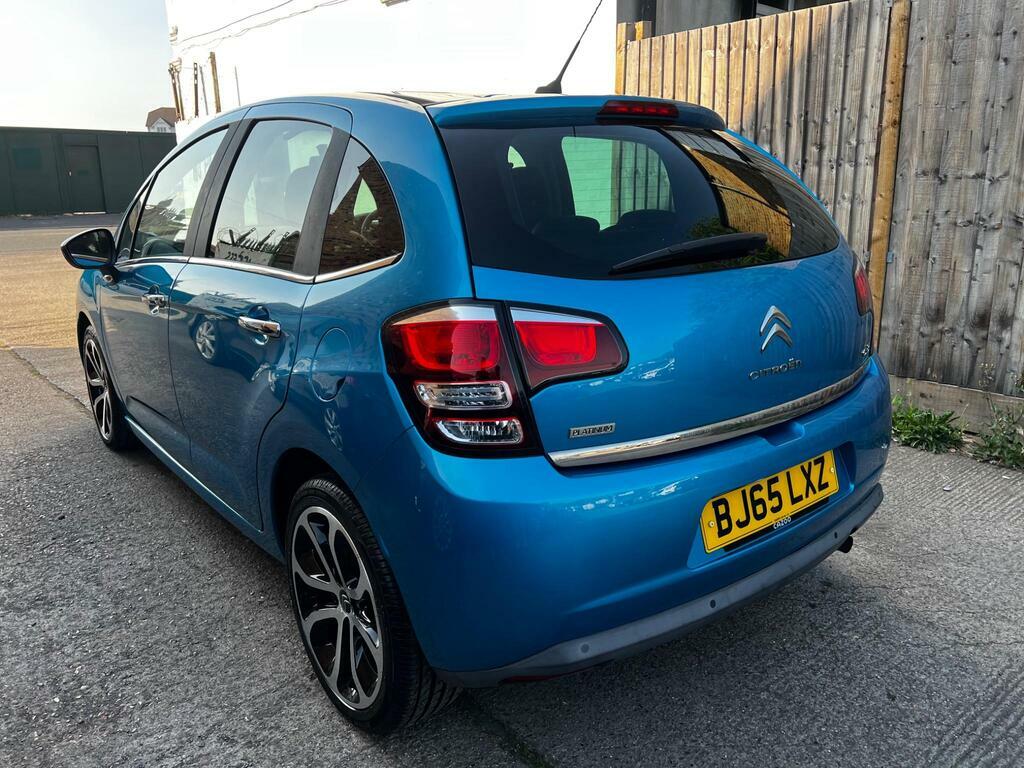 Citroen C3 1.2 Puretech Platinum Etg6 Euro 6 S S Blue #6