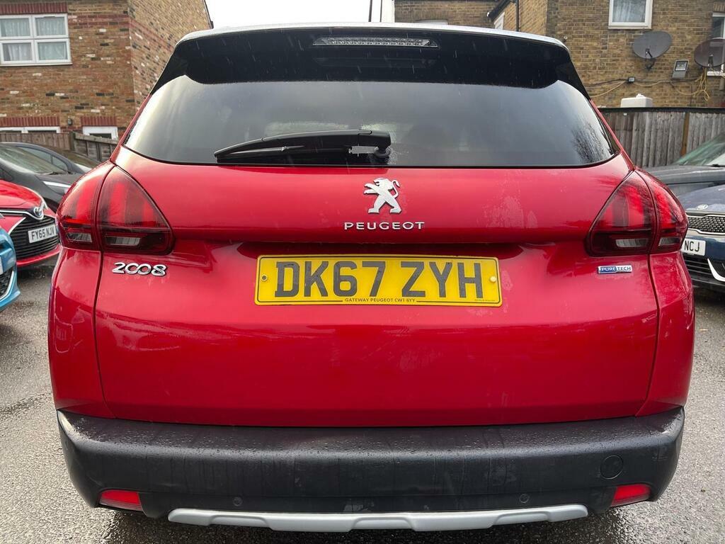 Peugeot 2008 1.2 Puretech Allure Eat Euro 6 S S DK67ZYH Red #3