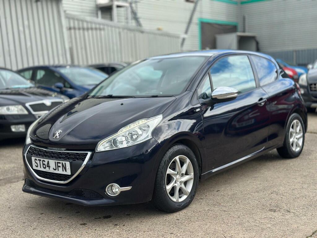 Peugeot 208 Hatchback 1.2 Vti Puretech Style Euro 5 2014 ST64JFN Blue #2