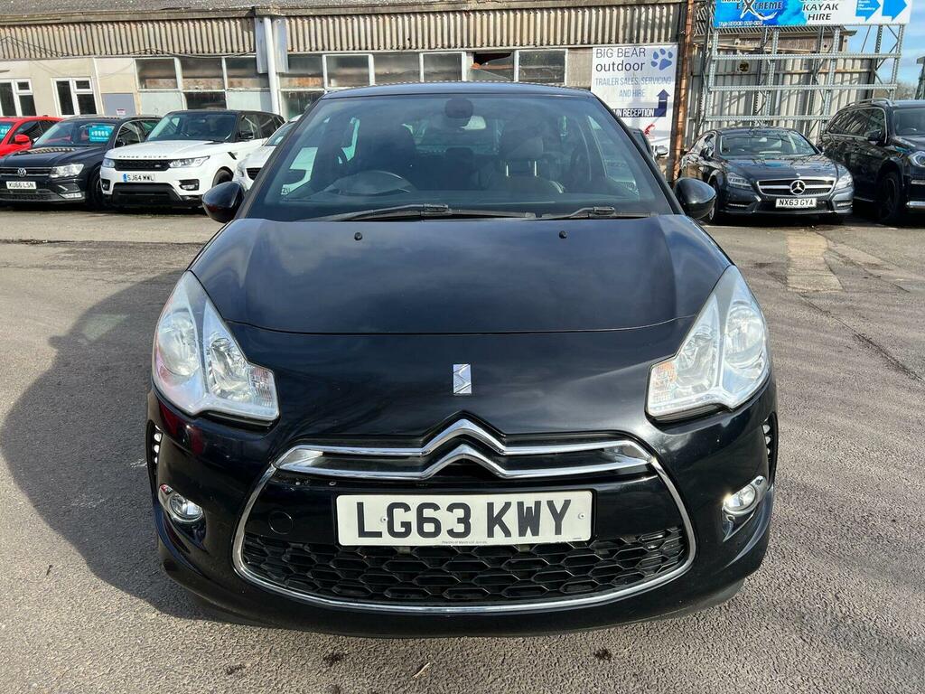 Citroen DS3 Hatchback 1.6 E-hdi Airdream Dstyle Plus Euro 5 S LG63KWY Black #2