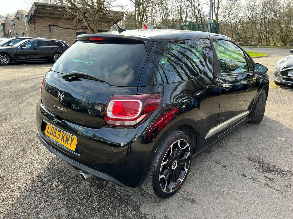 Citroen DS3 Hatchback 1.6 E-hdi Airdream Dstyle Plus Euro 5 S LG63KWY Black #5
