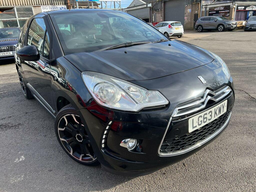Citroen DS3 Hatchback 1.6 E-hdi Airdream Dstyle Plus Euro 5 S Black