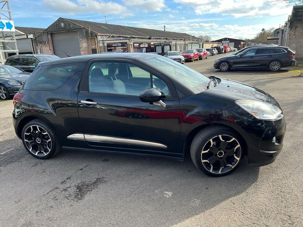 Citroen DS3 Hatchback 1.6 E-hdi Airdream Dstyle Plus Euro 5 S LG63KWY Black #4