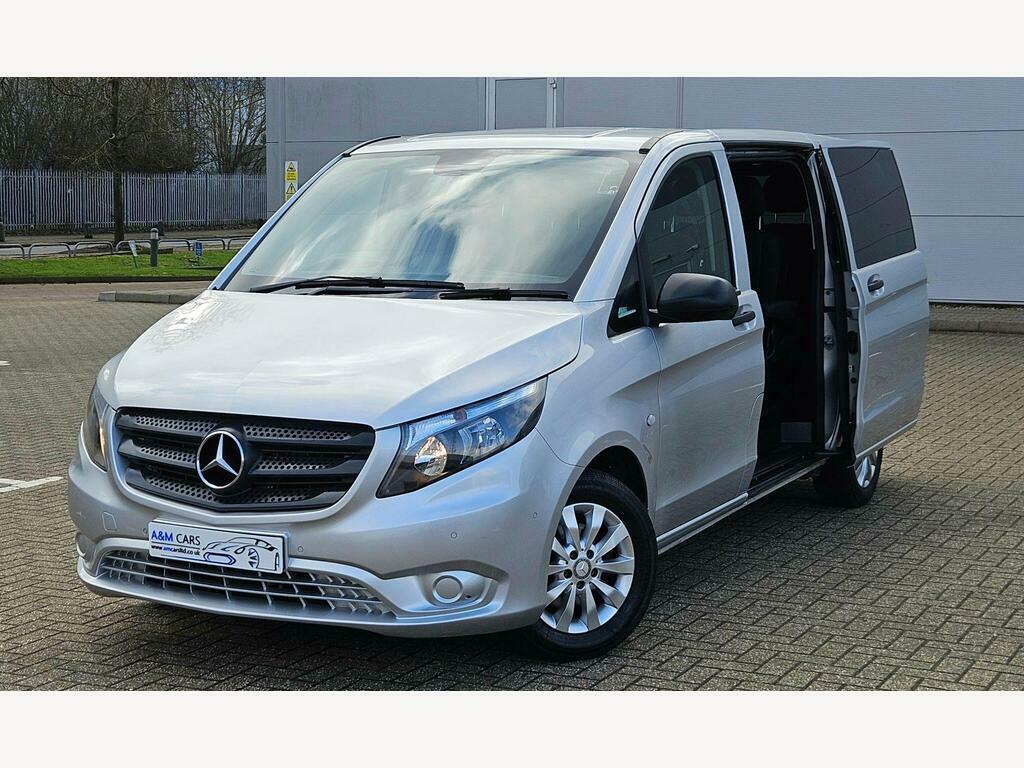 Mercedes-Benz Vito 2.1 114 Cdi Bluetec Select Tourer Rwd L2 Euro 6 S Silver