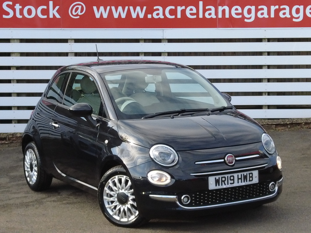 Fiat 500 Lounge Black