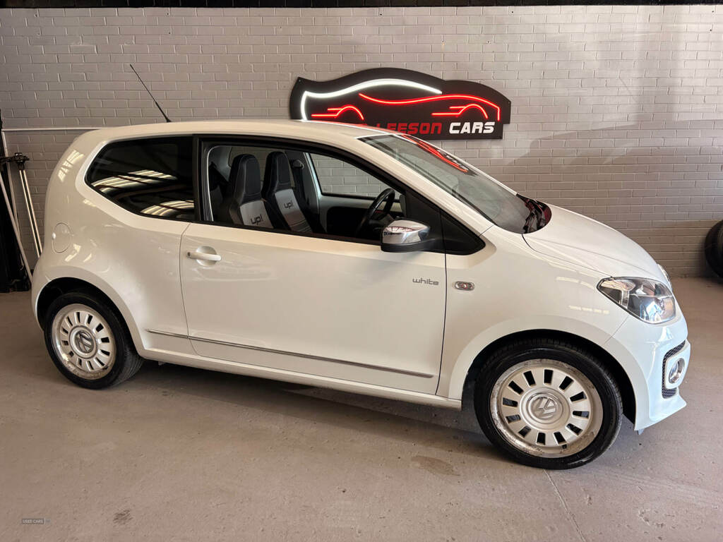 Volkswagen Up 1.0 Up White JFZ4191 White #3