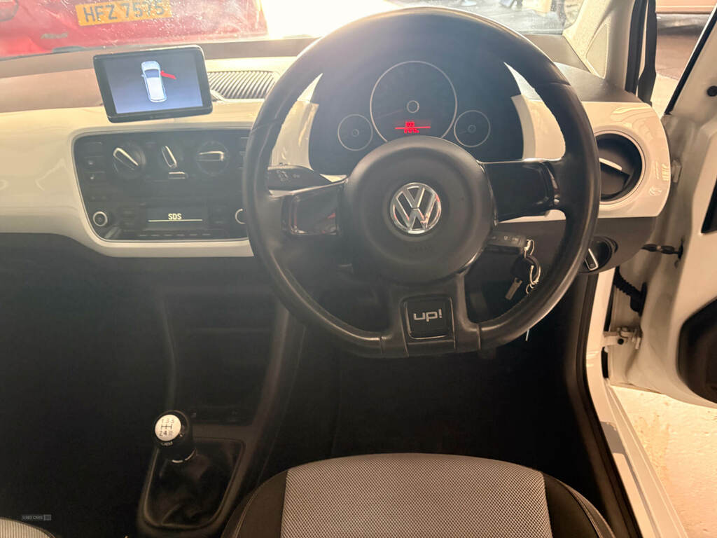 Volkswagen Up 1.0 Up White JFZ4191 White #4