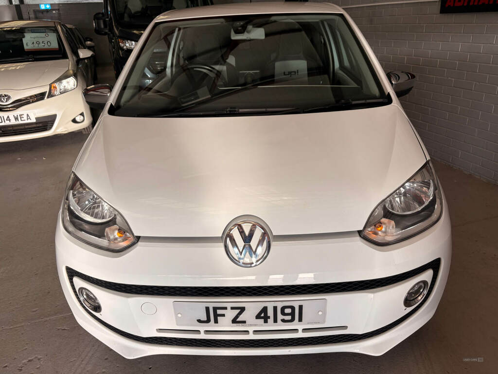 Volkswagen Up 1.0 Up White JFZ4191 White #6