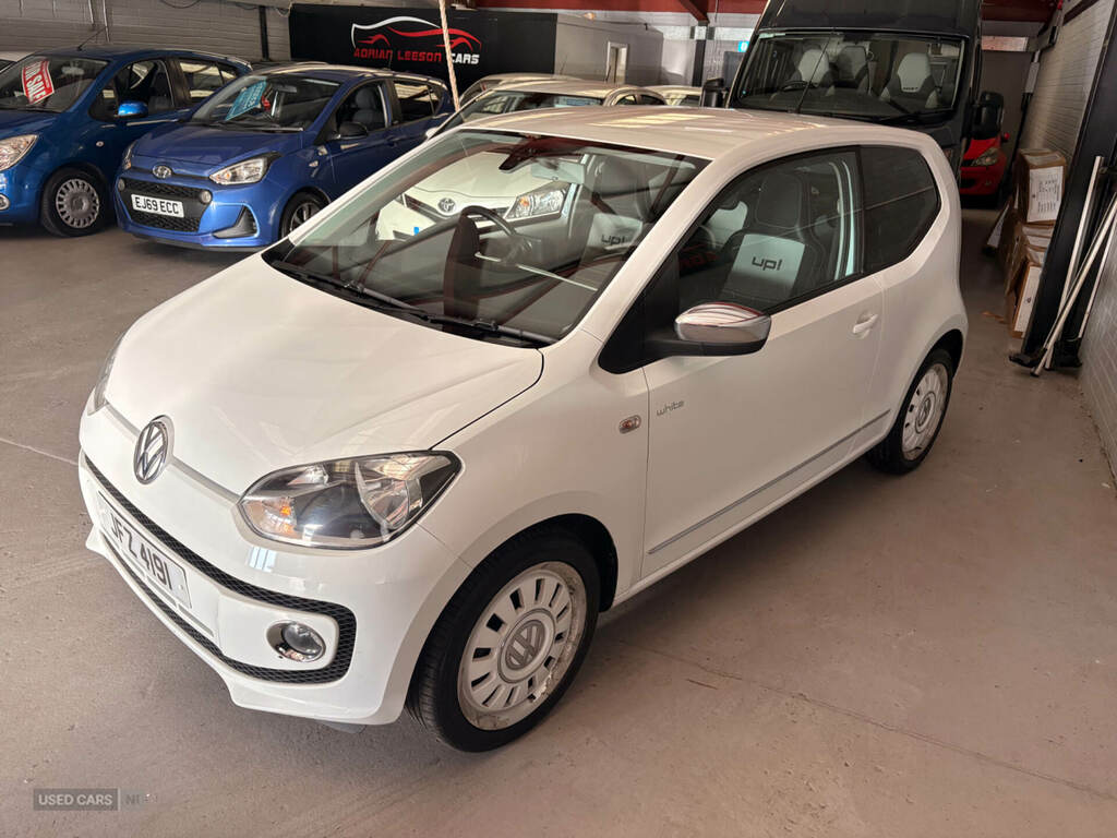 Volkswagen Up 1.0 Up White JFZ4191 White #5