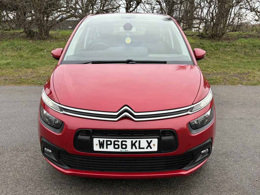Citroen Grand C4 Picasso Mpv 1.6 Bluehdi Touch Edition 2016 WP66KLX Red #2