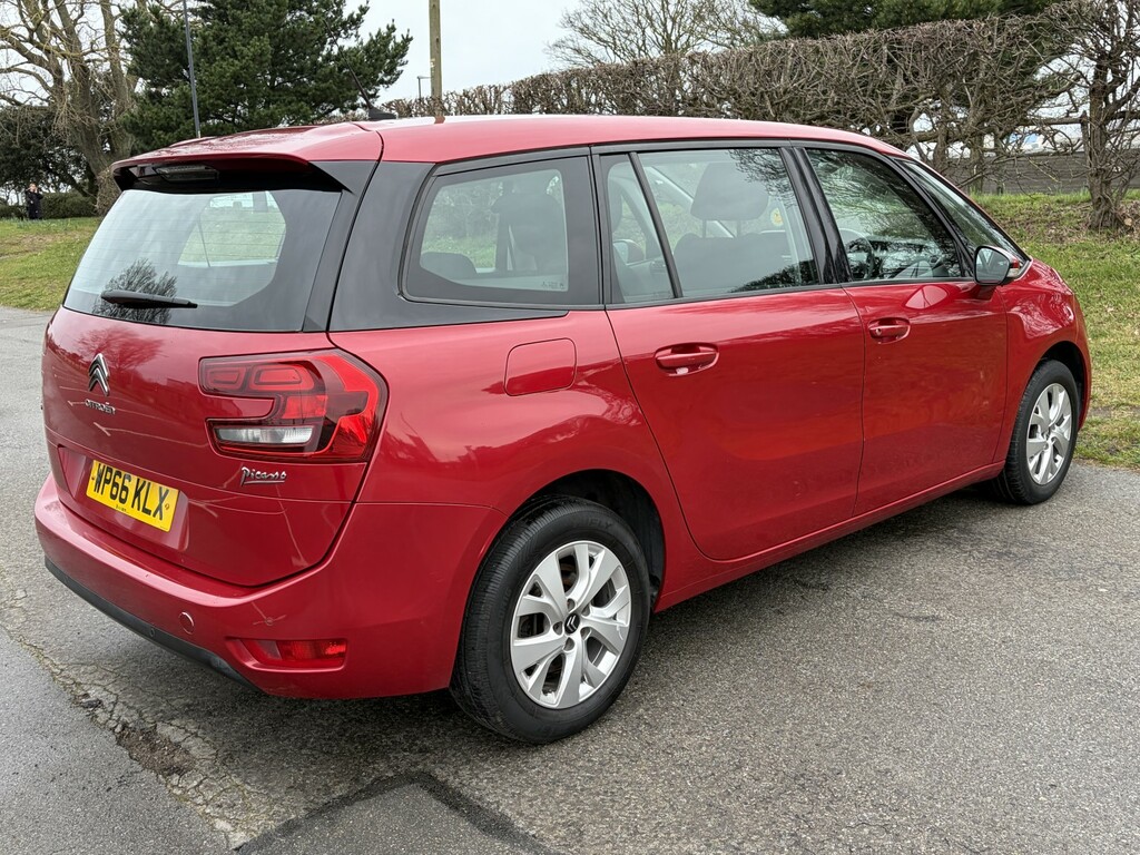 Citroen Grand C4 Picasso Mpv 1.6 Bluehdi Touch Edition 2016 WP66KLX Red #6