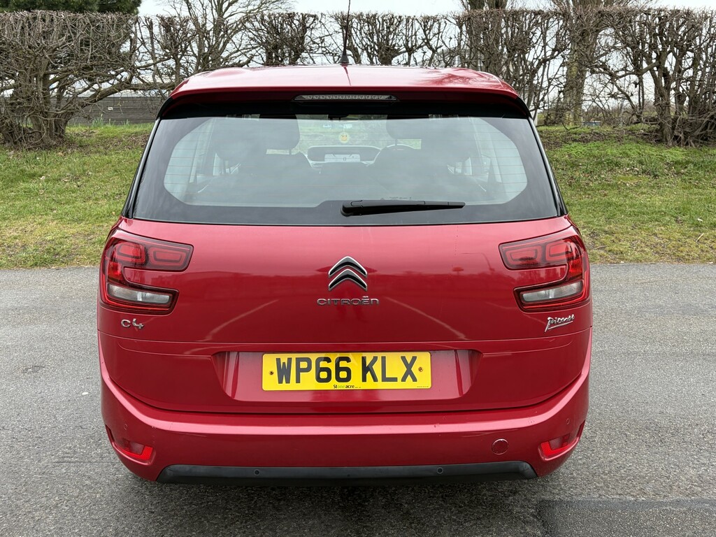 Citroen Grand C4 Picasso Mpv 1.6 Bluehdi Touch Edition 2016 WP66KLX Red #5