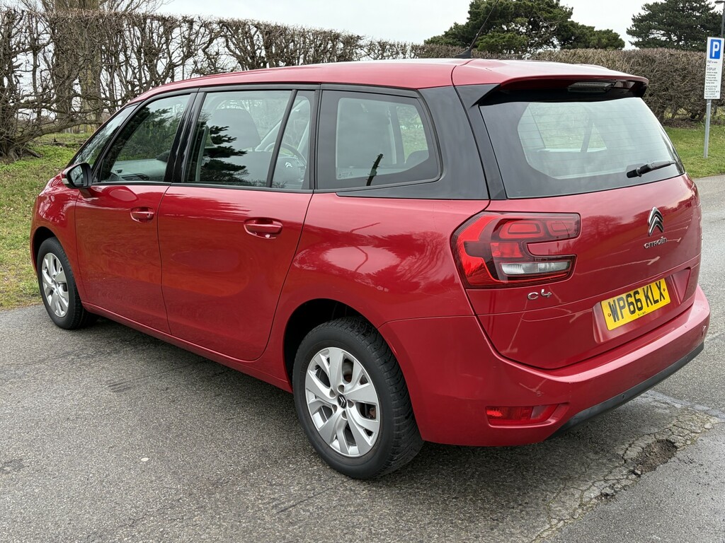 Citroen Grand C4 Picasso Mpv 1.6 Bluehdi Touch Edition 2016 WP66KLX Red #4