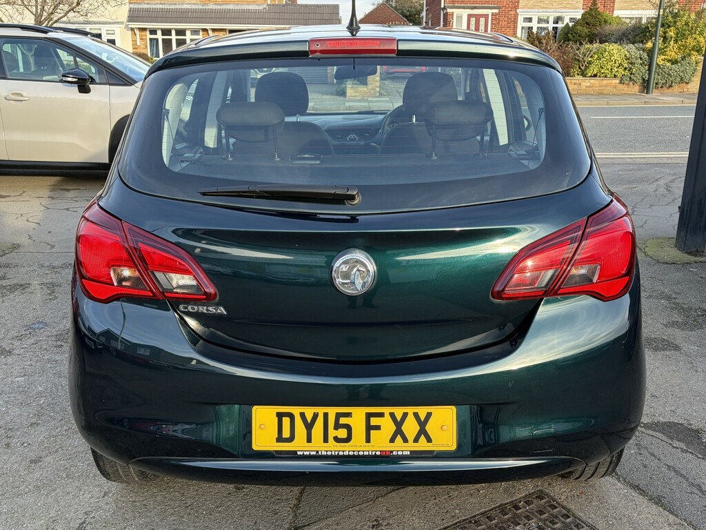 Vauxhall Corsa Hatchback 1.4 I Life 2015 DY15FXX Green #5