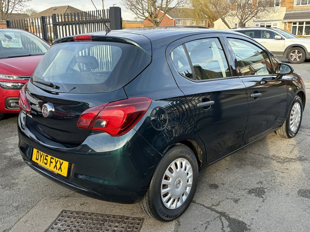 Vauxhall Corsa Hatchback 1.4 I Life 2015 DY15FXX Green #6