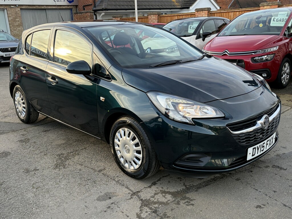Vauxhall Corsa Hatchback 1.4 I Life 2015 DY15FXX Green #3