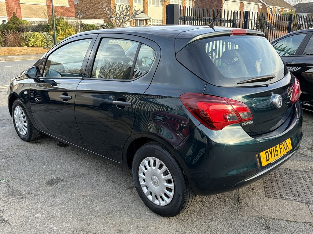 Vauxhall Corsa Hatchback 1.4 I Life 2015 DY15FXX Green #4