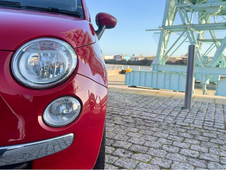 Fiat 500 1.2 Lounge Dualogic Euro 6 Ss LV64ZFA Red #5