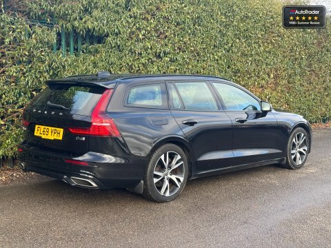 Volvo V60 D4 R-design Estate FL69YPH Black #4