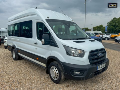 Ford Transit Custom Minibus Xlwb L4h3 GF70FLZ White #5