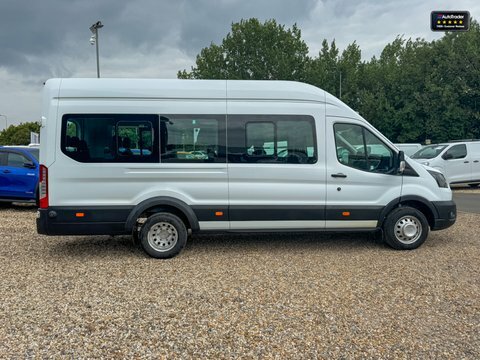Ford Transit Custom Minibus Xlwb L4h3 GF70FLZ White #6