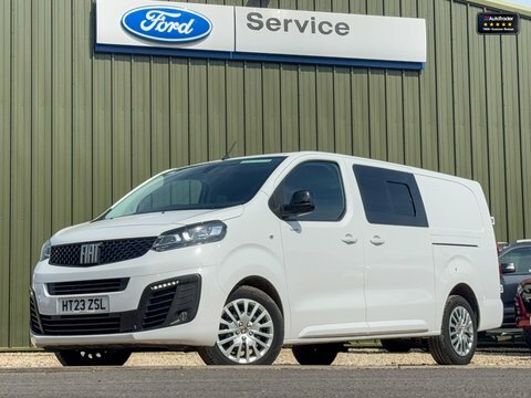 Fiat Scudo Crew Cab Lwb HT23ZSL White #2