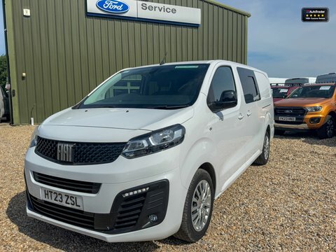 Fiat Scudo Crew Cab Lwb HT23ZSL White #3
