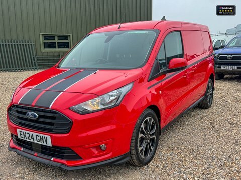 Ford Transit Connect Lwb L2h1 EK24GMV Red #2