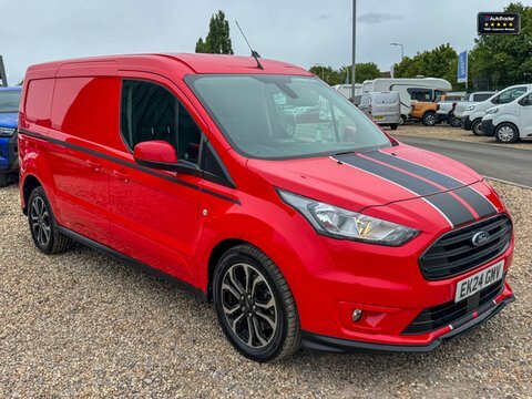 Ford Transit Connect Lwb L2h1 EK24GMV Red #4