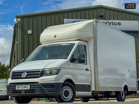 Volkswagen Crafter Luton Lwb Low White